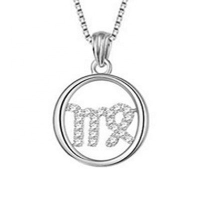 Virgo Zodiac Birth Symbol Sterling Silver Jewelry